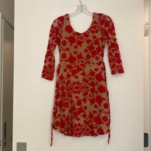 For Love and Lemons Red lace mini dress